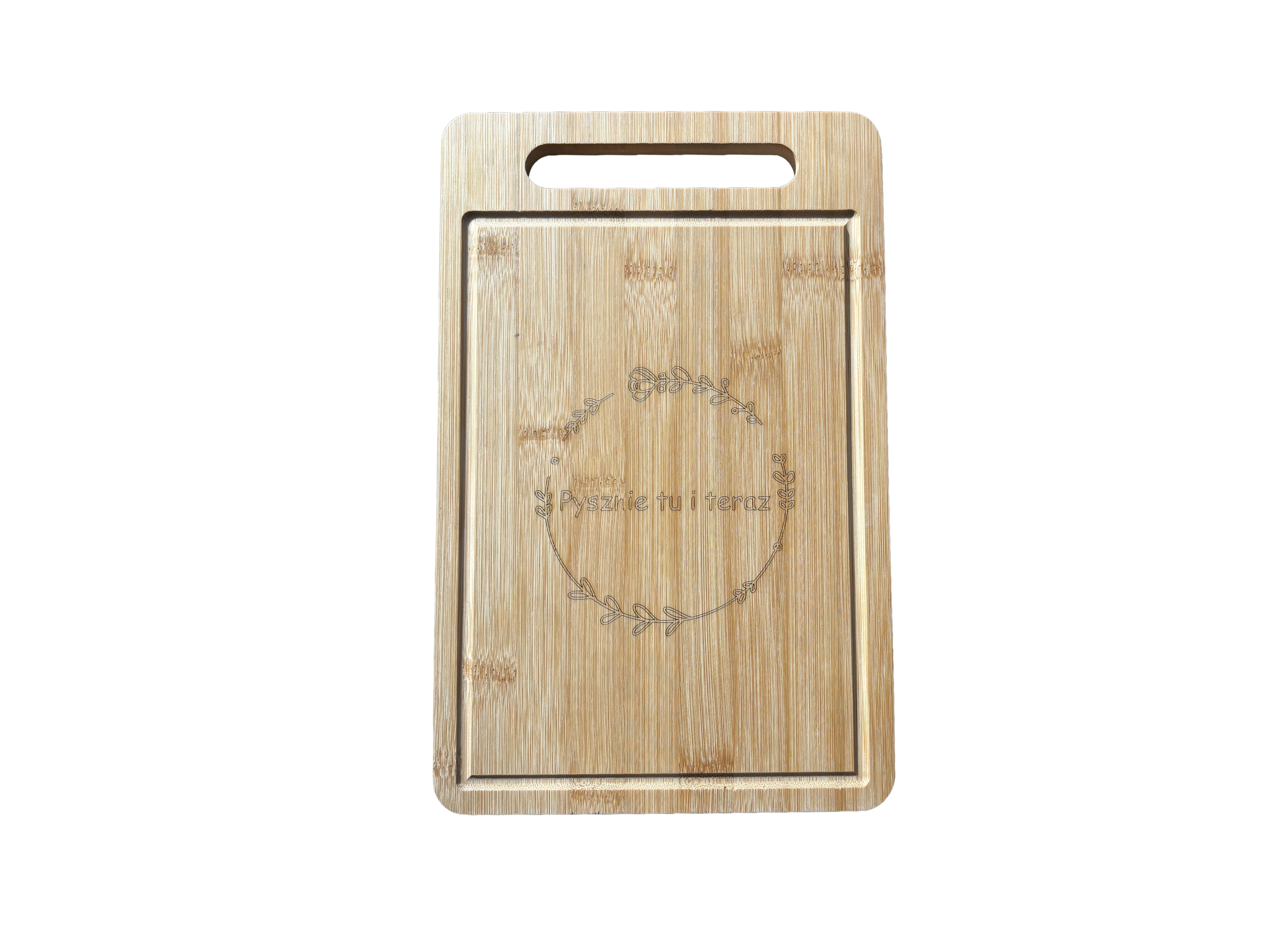 Deska do krojenia "Pysznie tu i teraz"
