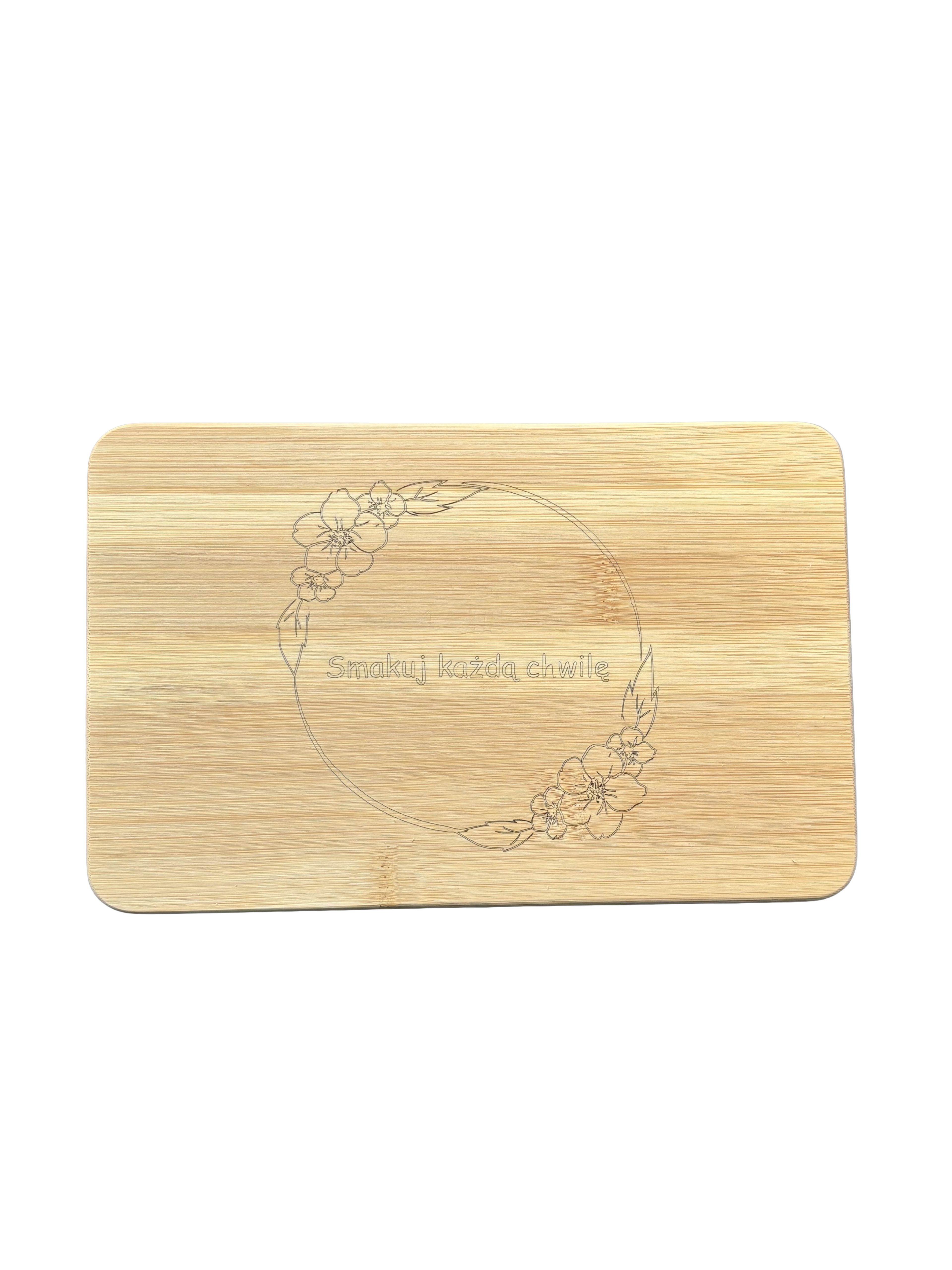 Deska śniadaniowa "Smakuj każdą chwilę"